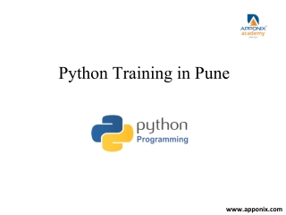 Python Training in Pune
