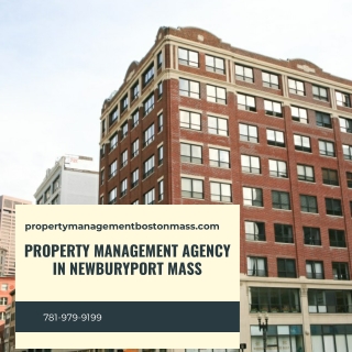 Property Management Agency in Newburyport Mass