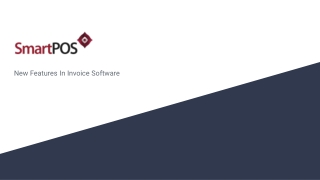 New Features In Invoice Software