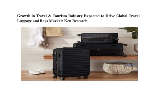 COVID 19 Impact on Luggage and Bags Market, Travel Luggage and Bags Market Share