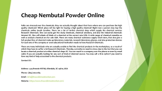 Cheap Nembutal Powder Online