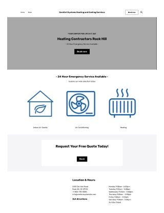 Heating Contractors - York County | Rock Hill, SC, Heating Service - York County