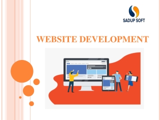 WEBSITE DEVELOPMENT