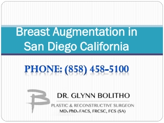 Breast Augmentation in San Diego California