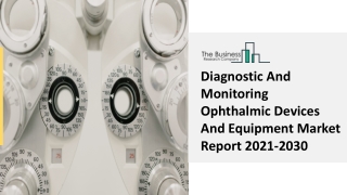 Diagnostic And Monitoring Ophthalmic Devices And Equipment Market Industry 2030