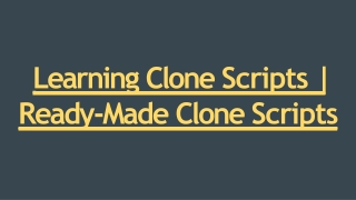 Best Online Learning Clone Script - DOD IT SOLUTIONS