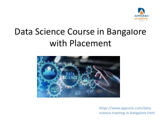 Data science course in Bangalore