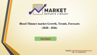 Blood Thinner Market