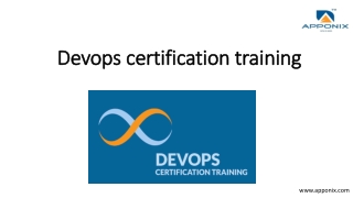 devops certification
