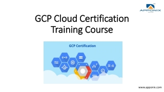 GCP cloud certification