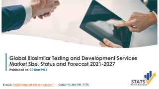 Biosimilar Testing and Development Services
