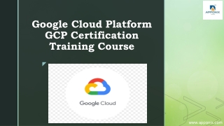 Google Cloud PPT
