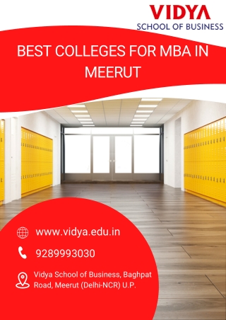 Best Schools for Business Management | Top MBA Colleges in Uttar Pradesh