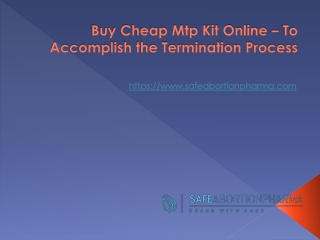 Buy Cheap Mtp Kit Online