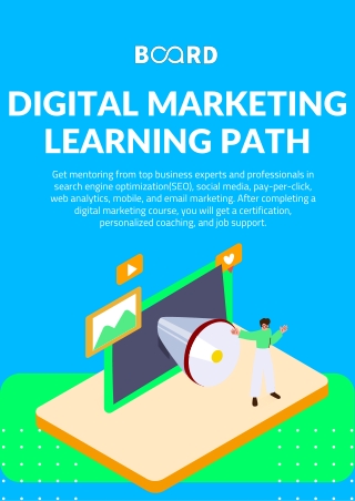 (M) BROCHURE-  Digital Marketing Learning Path