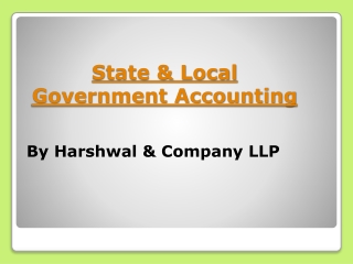 State & Local Accounting Provider Company USA – HCLLP