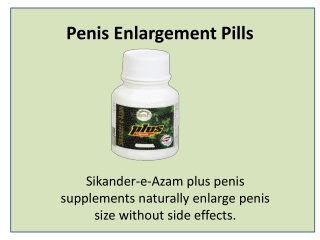 Get More Inches to Your Penis with Male Enhancement Capsule