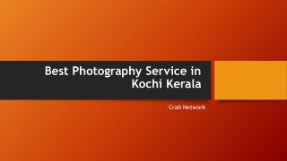 Best Photography Service in Kochi Kerala
