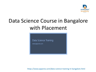 Data-Science Training in Bangalore