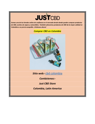 Comprar CBD en Colombia