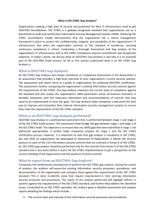 Guestpost - What is ISO 27001 Gap Analysis (1)
