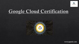 Google Cloud Certification