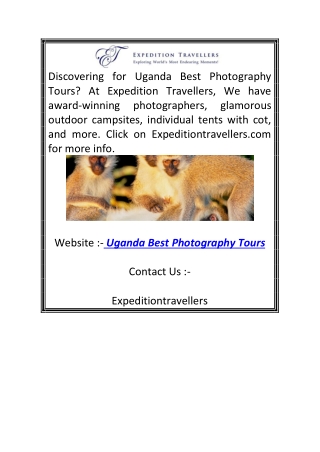 Discovering For BDiscovering For Best Photography Tours Expeditiontravellers.com