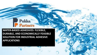 WATER-BASED ADHESIVES