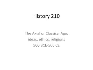 History 210