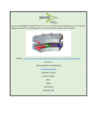 Magnetic Actuator