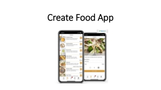 Create Food App