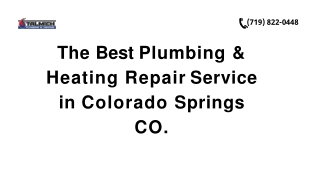 The Heating Service In Colorado Springs CO. | Furnace Repair Service