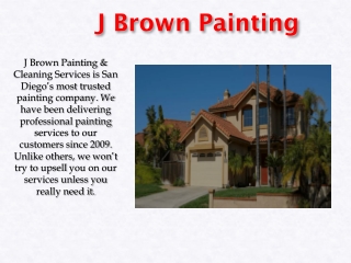 Residential Exterior Painting In San Diego