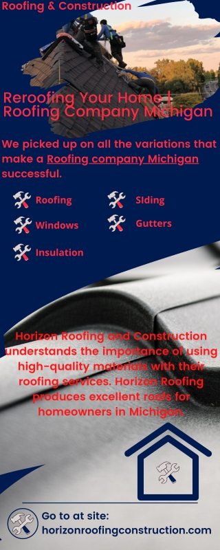 Reroofing Your Home  Roofing Company Michigan