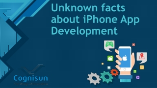 Unknown facts about iPhone App Development