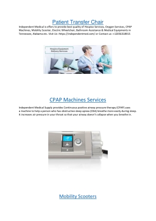 Patient Transfer Chair