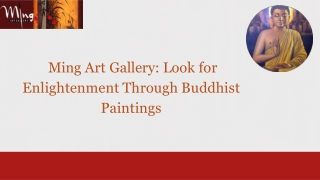 Ming Art Gallery: Look for Enlightenment Through Buddhist Paintings