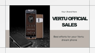 Vertu Showroom
