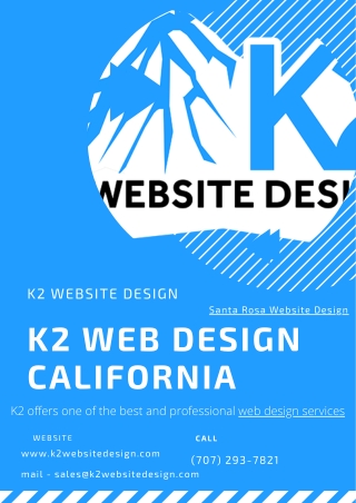 Santa Rosa Website Design web design california