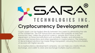 Cryptocurrency Development Partner