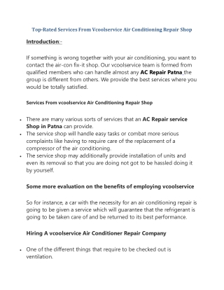 Top-Rated Services From Vcoolservice Air Conditioning Repair Shop (1)