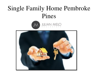 Single Family Home Pembroke Pines