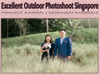 Excellent Outdoor Photoshoot Singapore