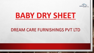 baby dry sheet