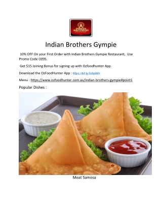 10% Off - Indian Brothers Restaurant Gympie Takeaway, QLD1