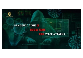 Pandemic time is boom time for cyber attacks