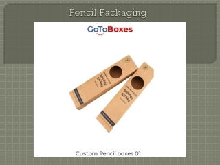 Pencil Packaging