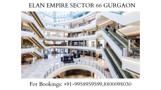 Elan Empire Ground Floor Price , Elan Empire Ground Floor Layout Plans, 99589595