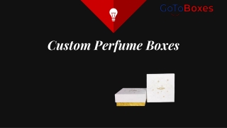Perfume Boxes 1