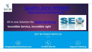 Best SEO services by  quality-zone-infotech